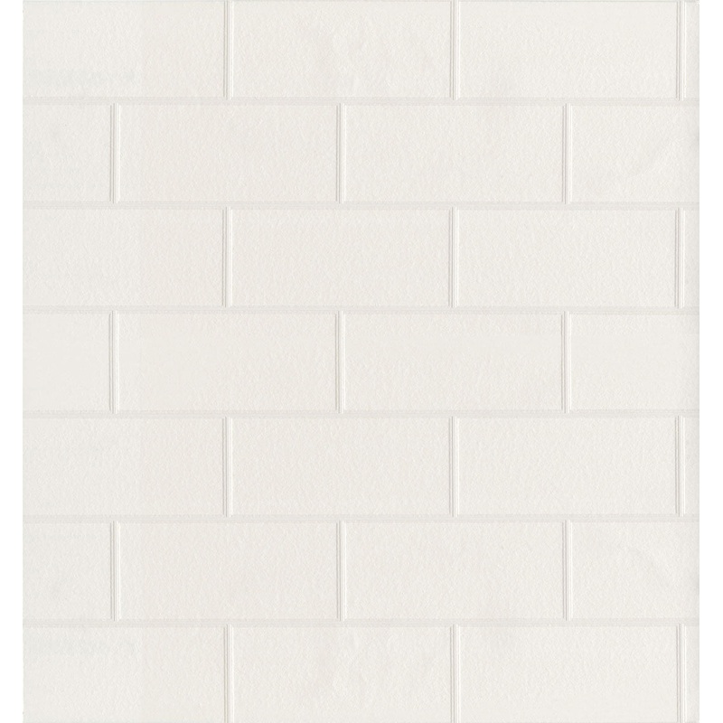 2767-21399 Galley White Subway Tile Wallpaper