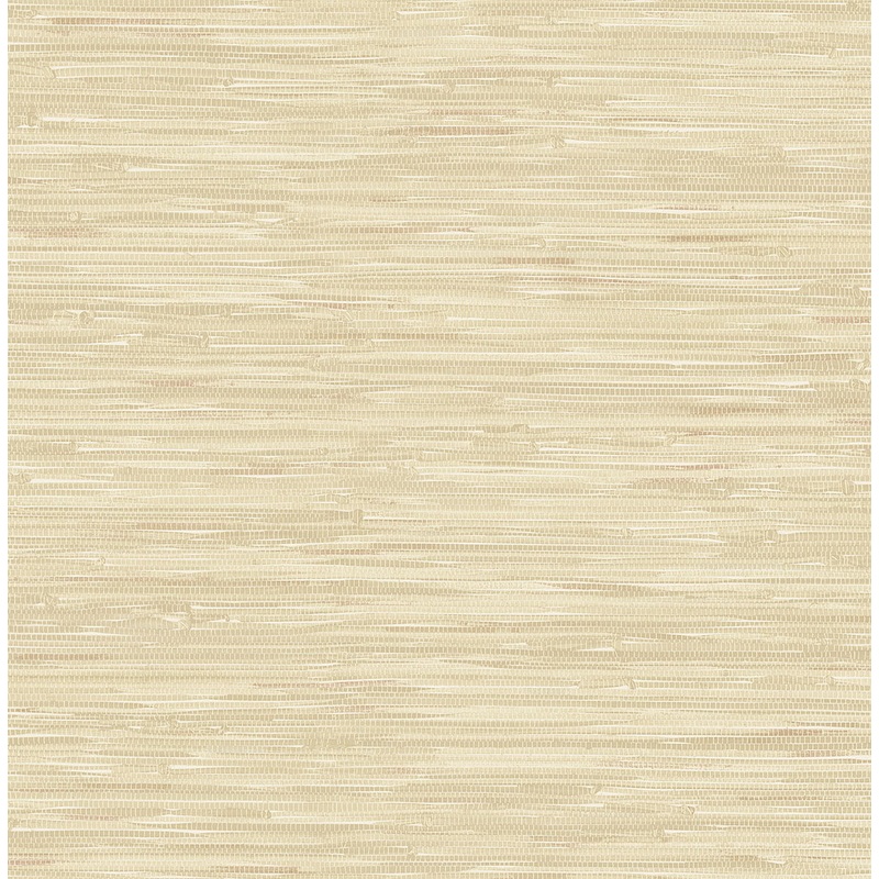 2767-22267 Maytal Light Yellow Faux Grasscloth Wallpaper