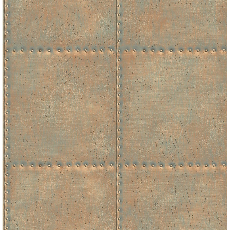 2767-22344 Indium Bronze Sheet Metal Wallpaper