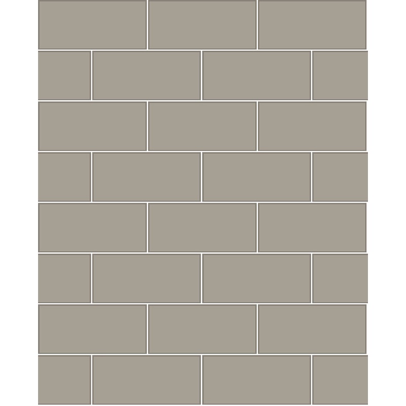 2767-23753 Galley Dark Grey Subway Tile Wallpaper