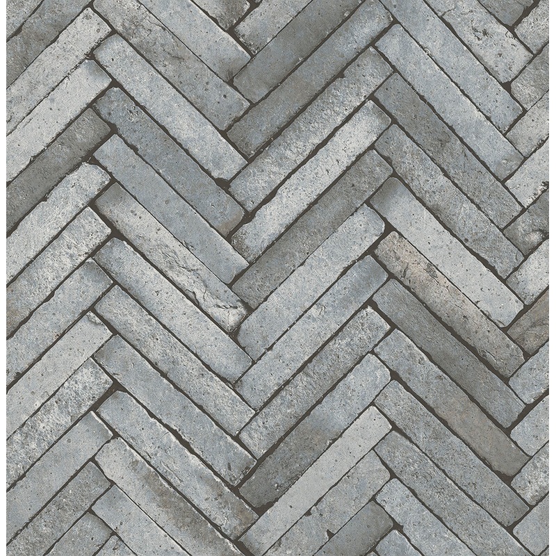 2767-23758 Arrow Grey Diagonal Slate Wallpaper