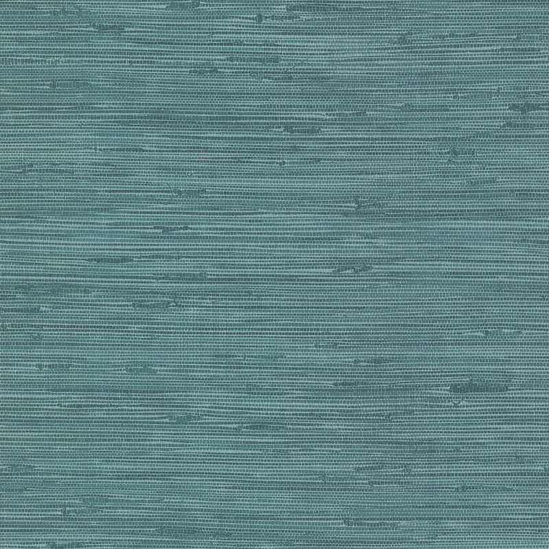 2766-24415 Lycaste Teal Weave Texture Wallpaper