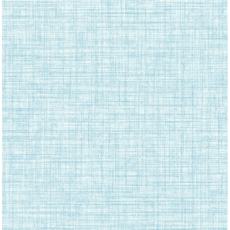2767-24276 Tuckernuck Aqua Linen Wallpaper