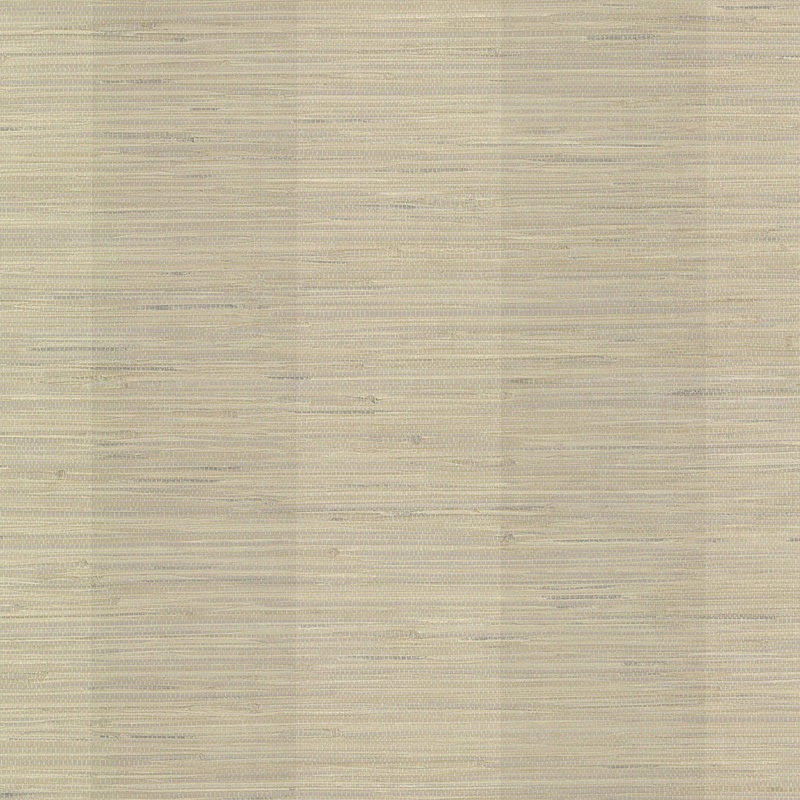 2767-256015 Pasadena Grey Grasscloth Stripe Wallpaper