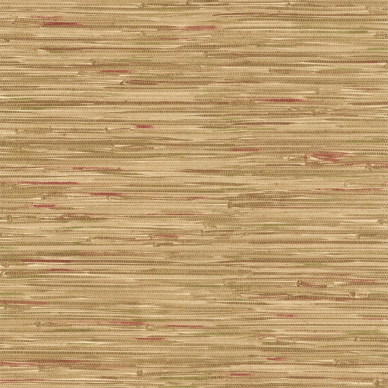 2767-44139 Cate Multicolor Vinyl Grasscloth Wallpaper