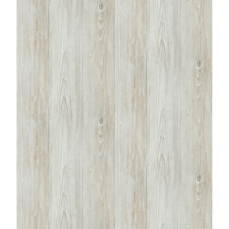 2767-64227 Thatcher Light Grey Wood Wallpaper