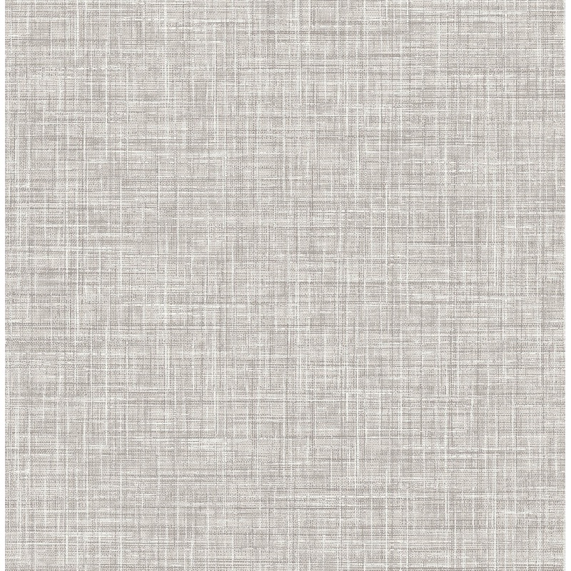 Poise Grey Linen Wallpaper