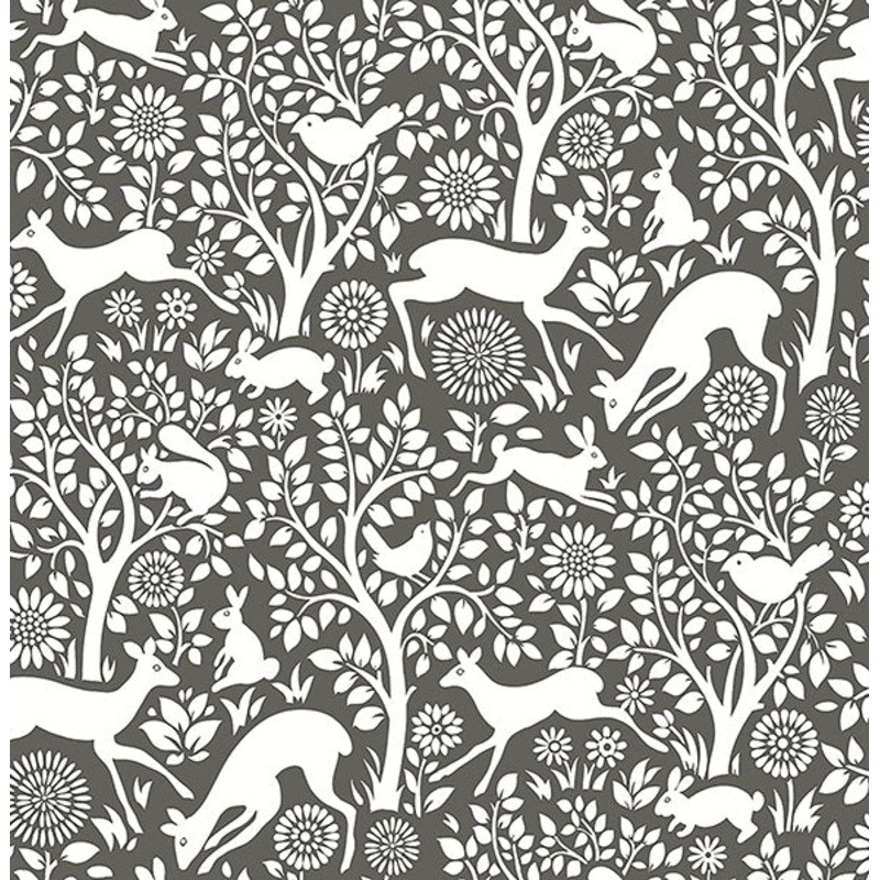 2766-22729 Seeger Brown Meadow Wallpaper