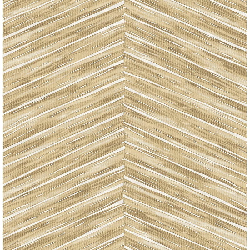 2766-23778 Aldie Khaki Chevron Weave Wallpaper