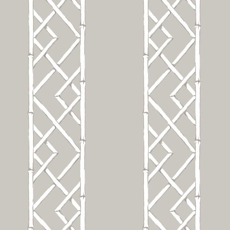 Platinum Latticework Wallpaper