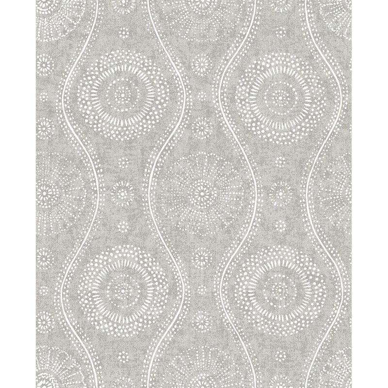 Sterling Painterly Wallpaper