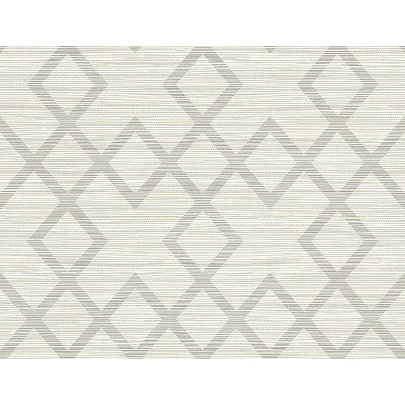 Vana Light Grey Woven Diamond Wallpaper
