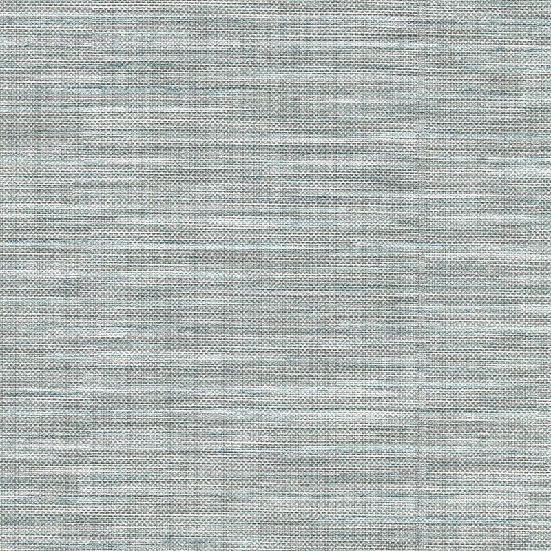 2758-8017 Bay Ridge Blue Faux Grasscloth Wallpaper