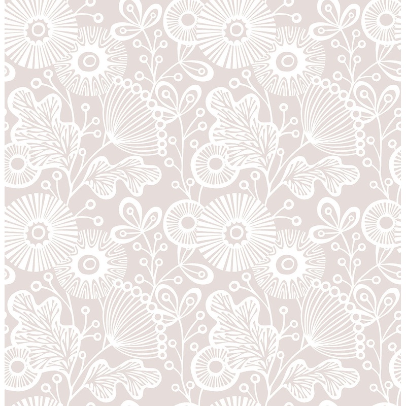 2821-25109 Ana Rose Floral Wallpaper