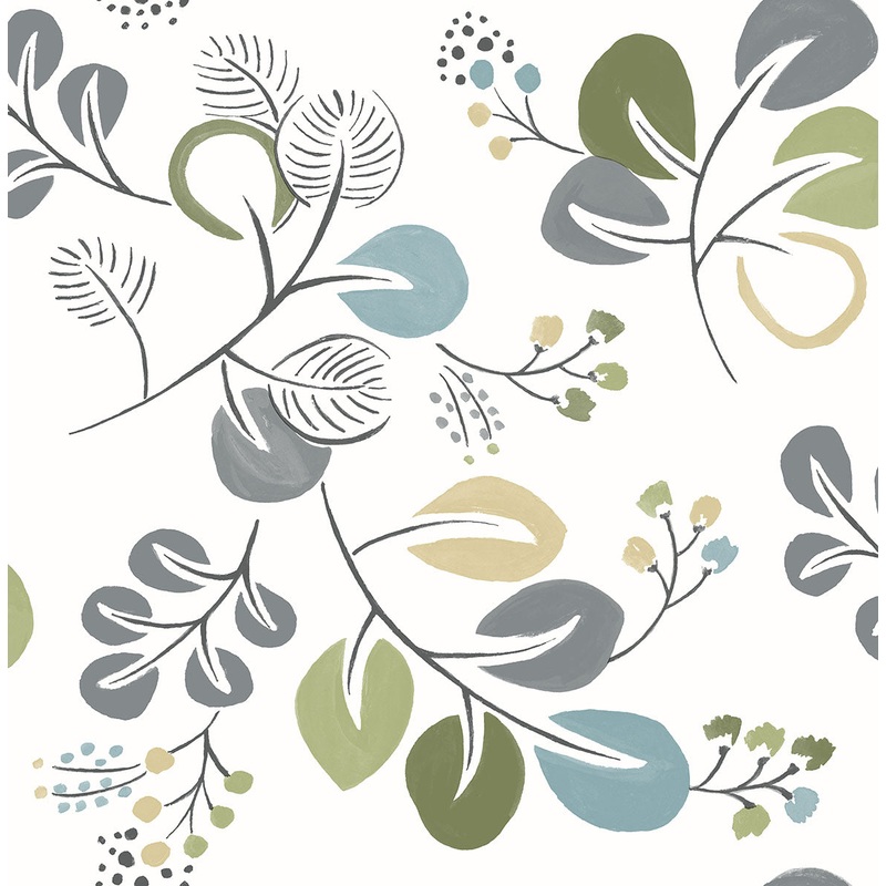 2821-25123 Jona Green Trail Wallpaper