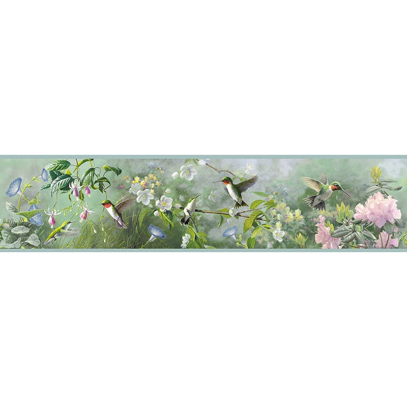 3118-48531B Ruby Multicolor Garden Border