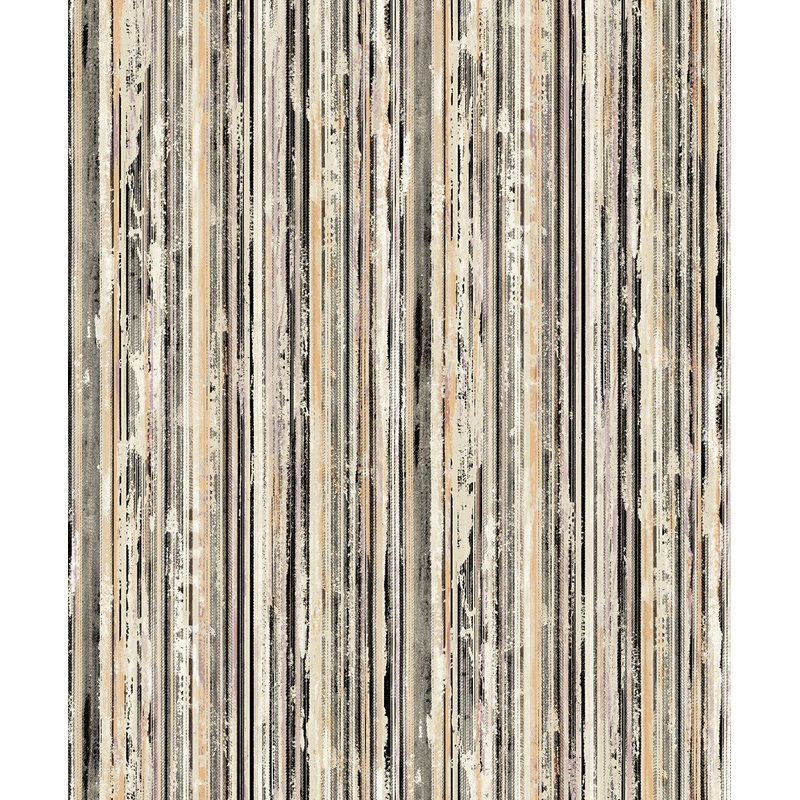 Savanna Multicolor Stripe Wallpaper