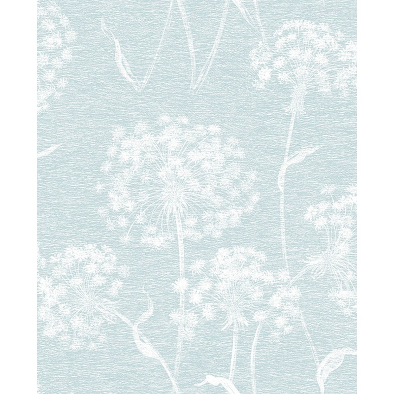 2814-24576 Garvey Light Blue Dandelion Wallpaper