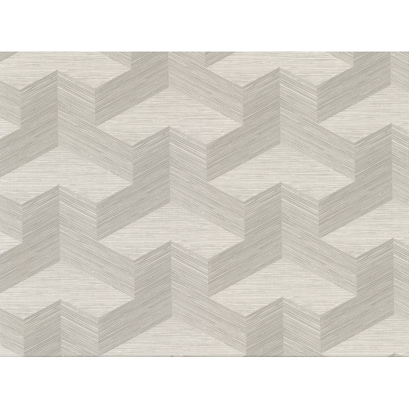 2829-82053 Y Knot Light Grey Geometric Texture Wallpaper