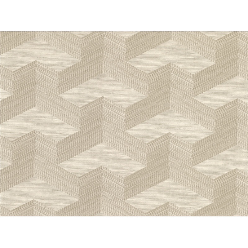 2829-82057 Y Knot Neutral Geometric Texture Wallpaper