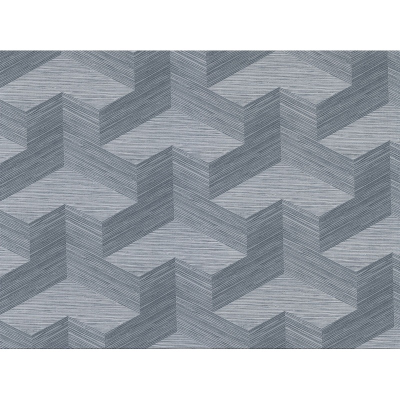 2829-82064 Y Knot Slate Geometric Texture Wallpaper