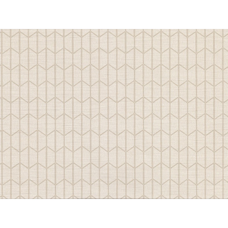 2830-2731 Gauntlet Cream Geometric Wallpaper