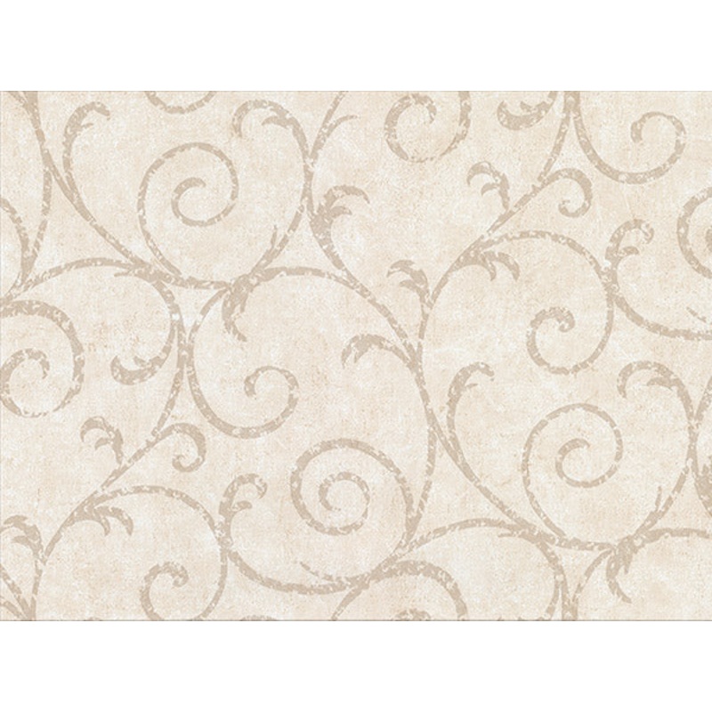 2830-2735 Sansa Cream Plaster Scroll Wallpaper