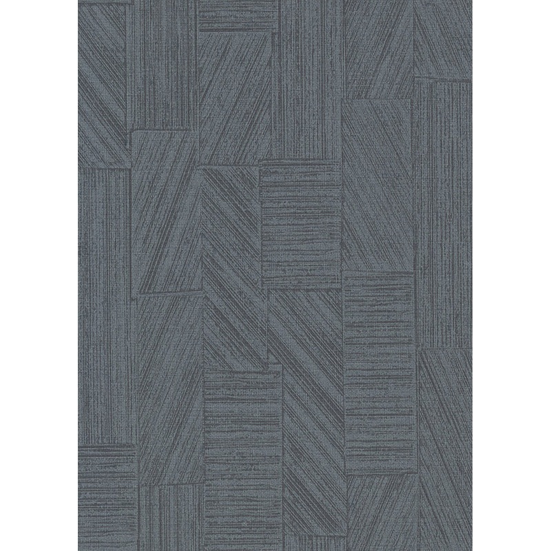 2830-2757 Kensho Charcoal Parquet Wood Wallpaper