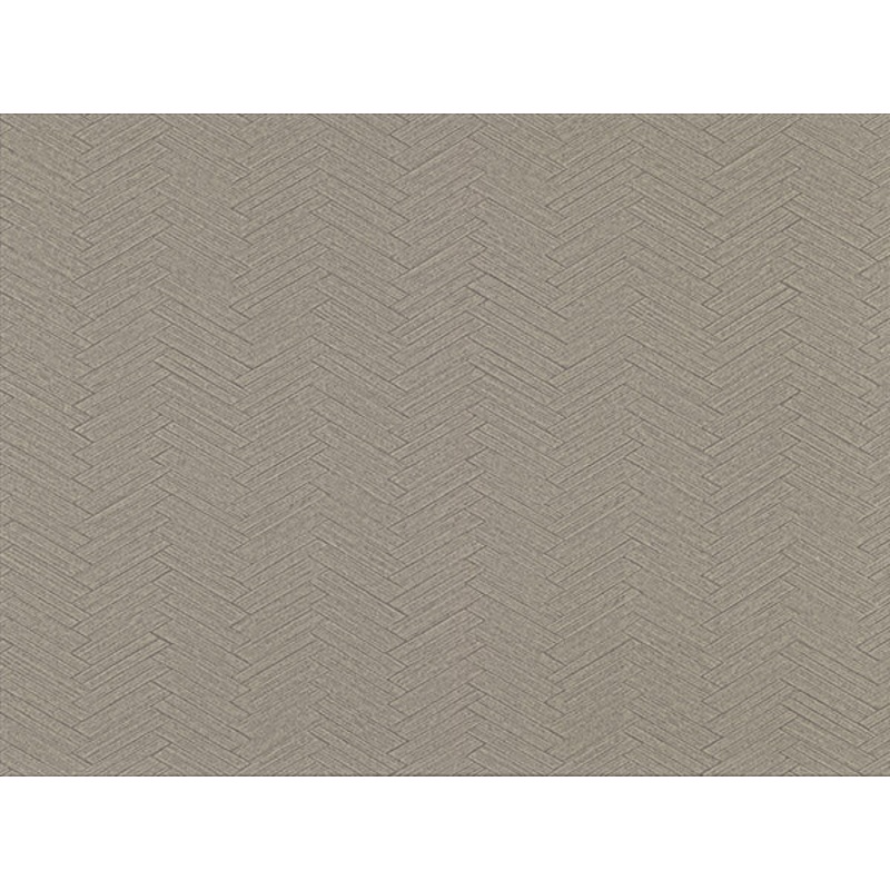 2830-2764 Karma Brown Herringhone Weave Wallpaper