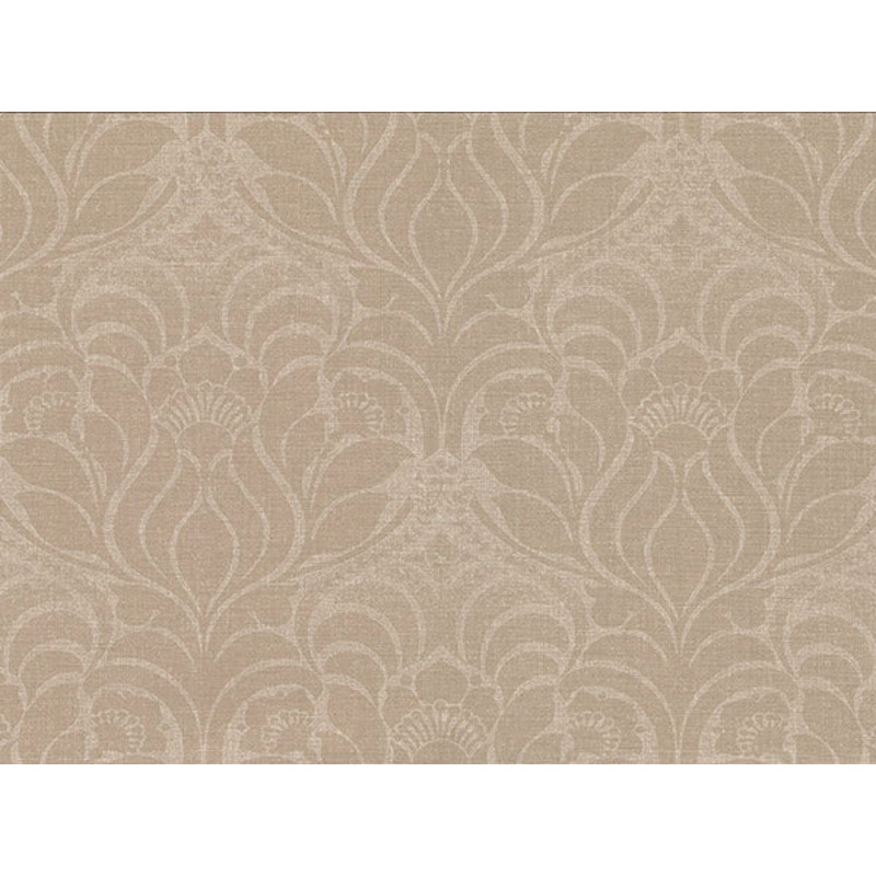 2830-2775 Sandor Light Brown Damask Wallpaper