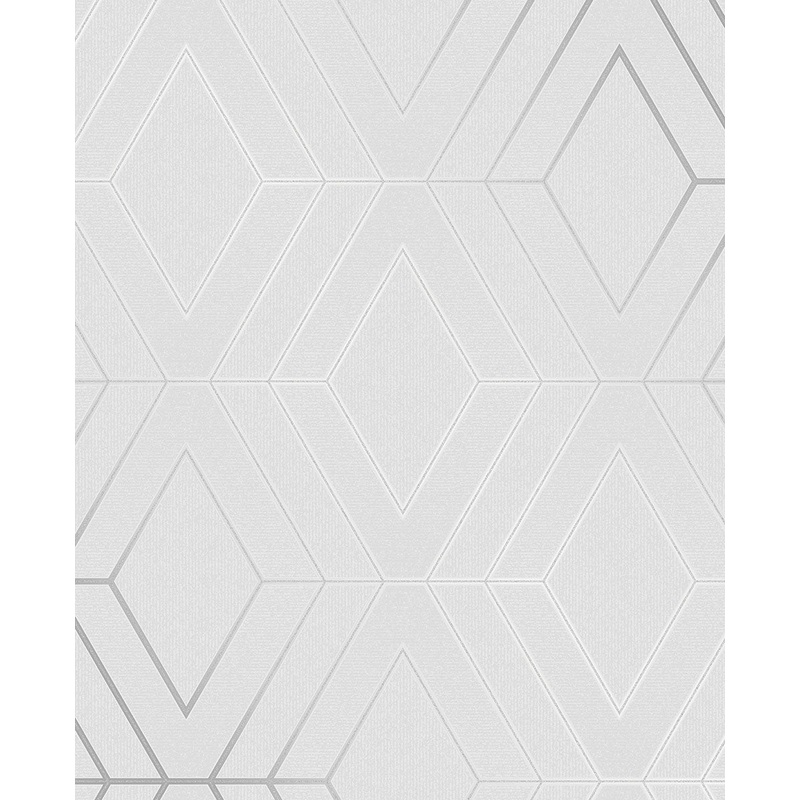 2834-42340 Adaline Light Grey Geometric Wallpaper