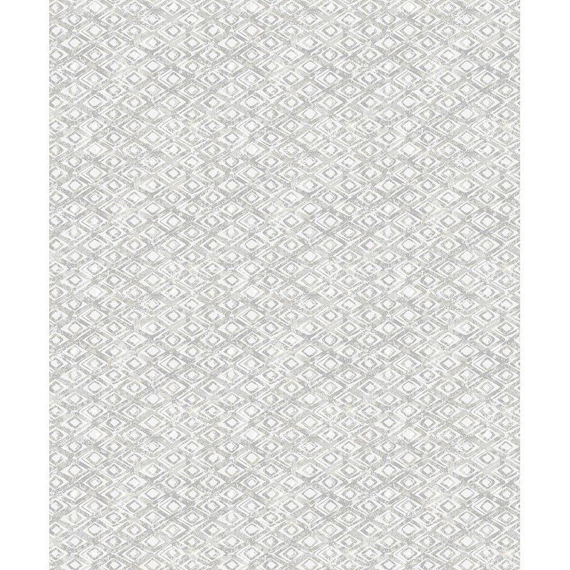 2838-IH2205 Delilah Light Grey Diamond Wallpaper