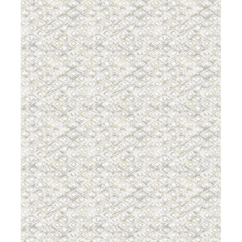 2838-IH2207 Delilah Taupe Diamond Wallpaper