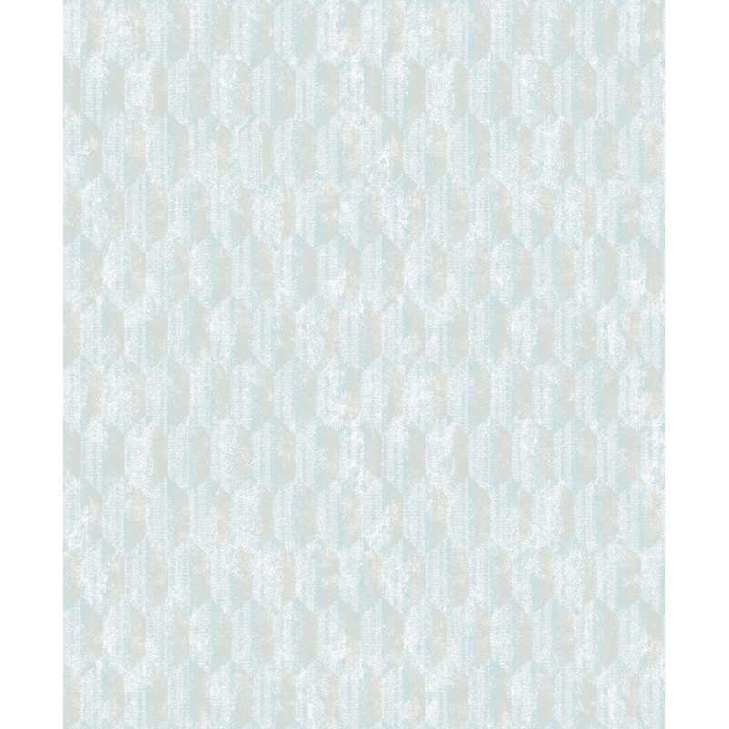 2838-IH2212 Kendall Light Blue Geometric Wallpaper