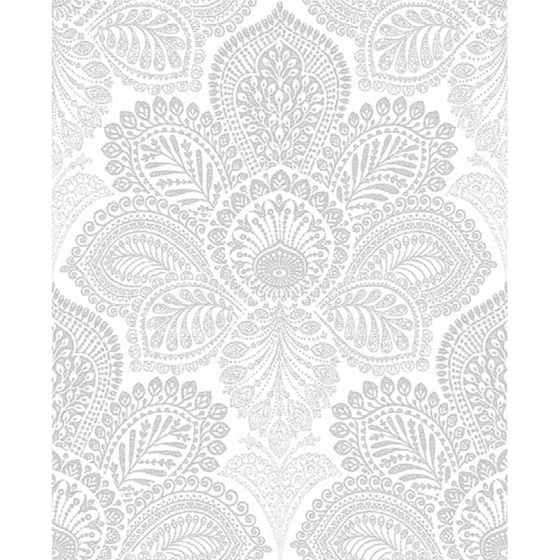2861-25730 Triumph Off-White Medallion Wallpaper