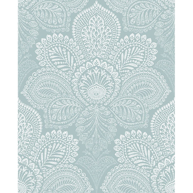 2861-25731 Triumph Light Blue Medallion Wallpaper