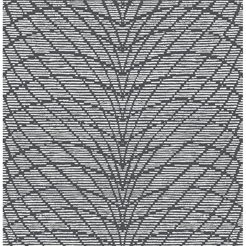 2861-25747 Aperion Dark Brown Chevron Wallpaper