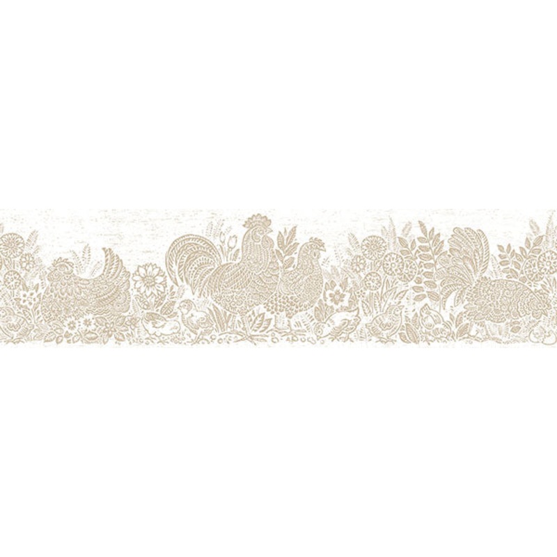 3119-13553B Parton Beige Chicken Border