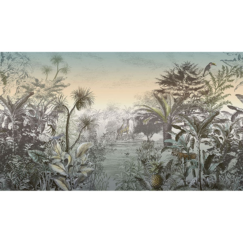 300612 Into the Wild Sunset Wall Mural