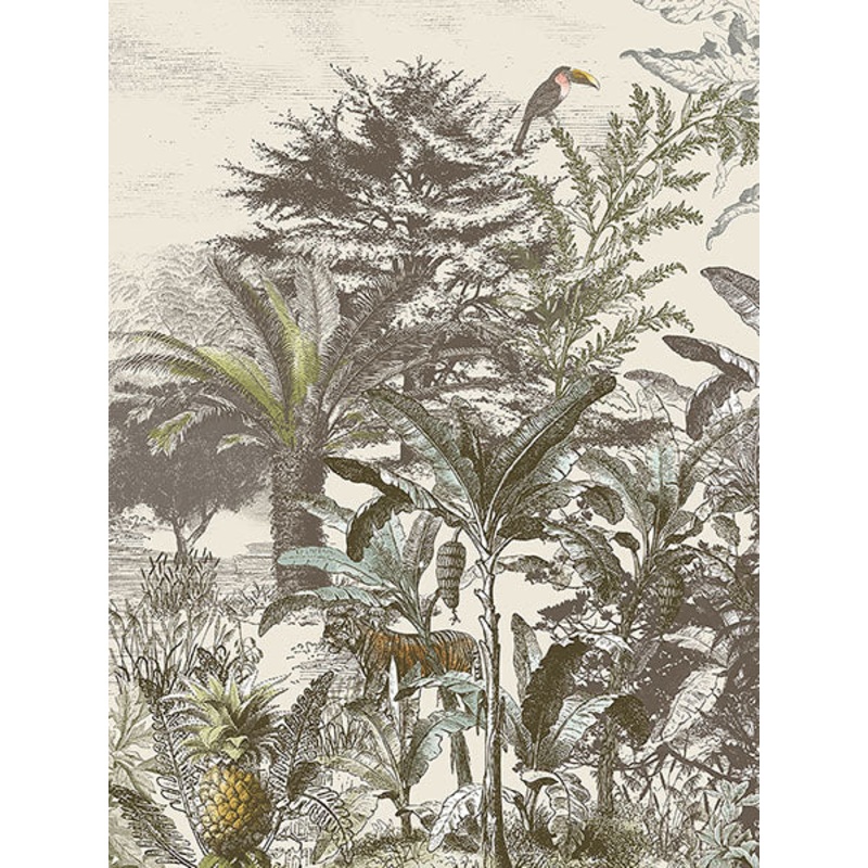 300630 Tiger Natural Wall Mural