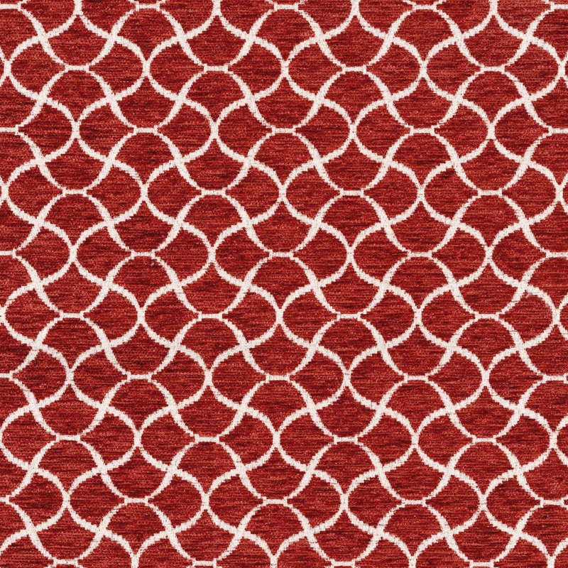 Wiggle Crimson Regal Fabric