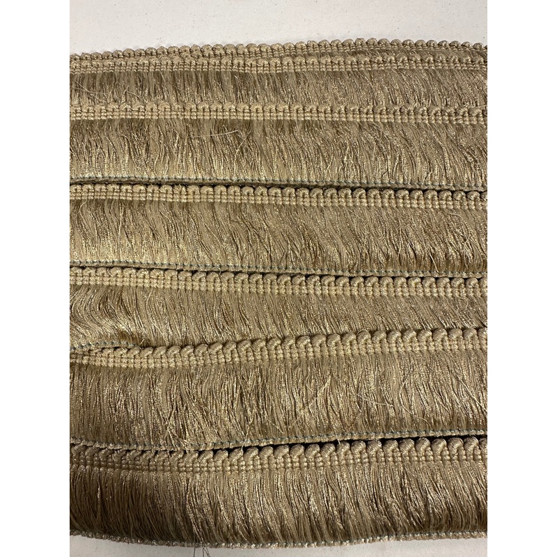 BIR606/7 Beige 2 inch Brush Fringe