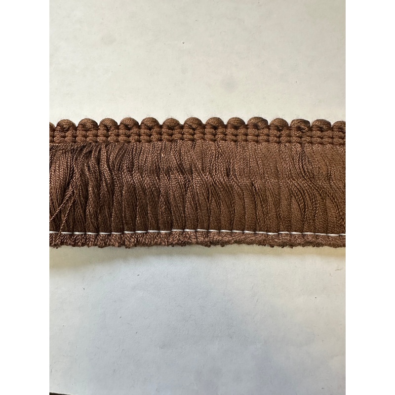 BF4018/6 Chocolate 2 inch Brush Fringe Belagio Trim