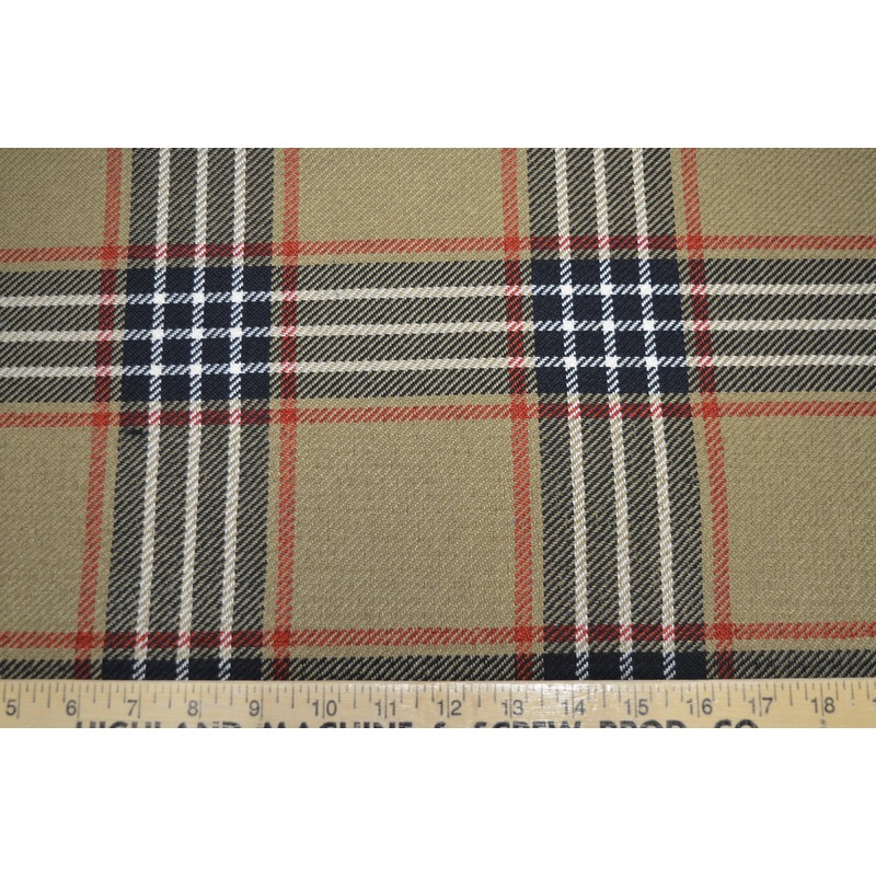 Yarmouth 936 Black Tan Covington Fabric