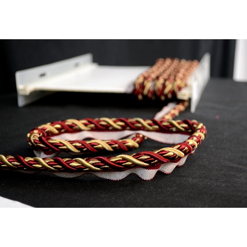 1034T Red Gold Lip Cord Trim