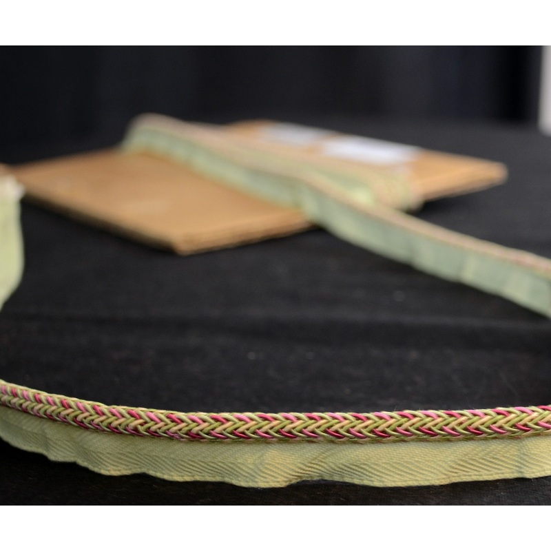 BC10002 Pink 42/14 1/4" Mulberry Pink Green Lip Cord Trim