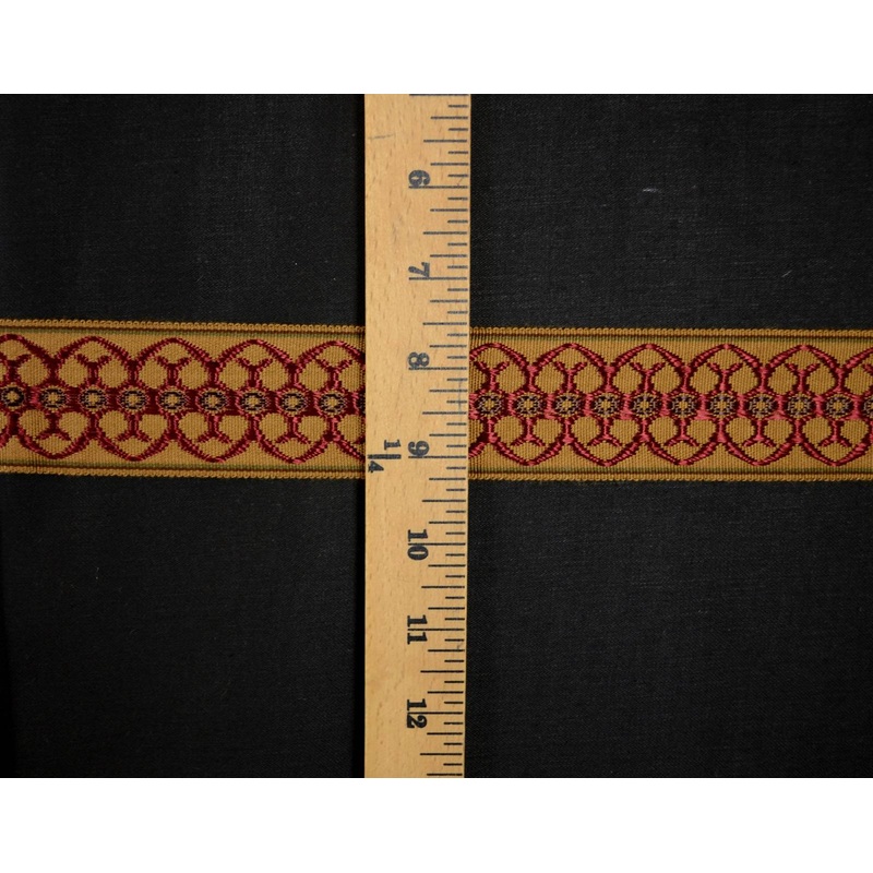 PQ230 08 Flat Braided Gimp Banding Trim