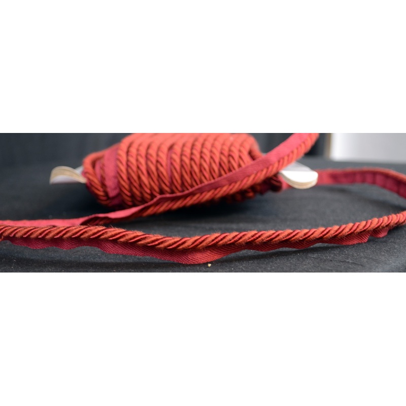 1/4 inch BC10008 88 Red Lip Cord Trim