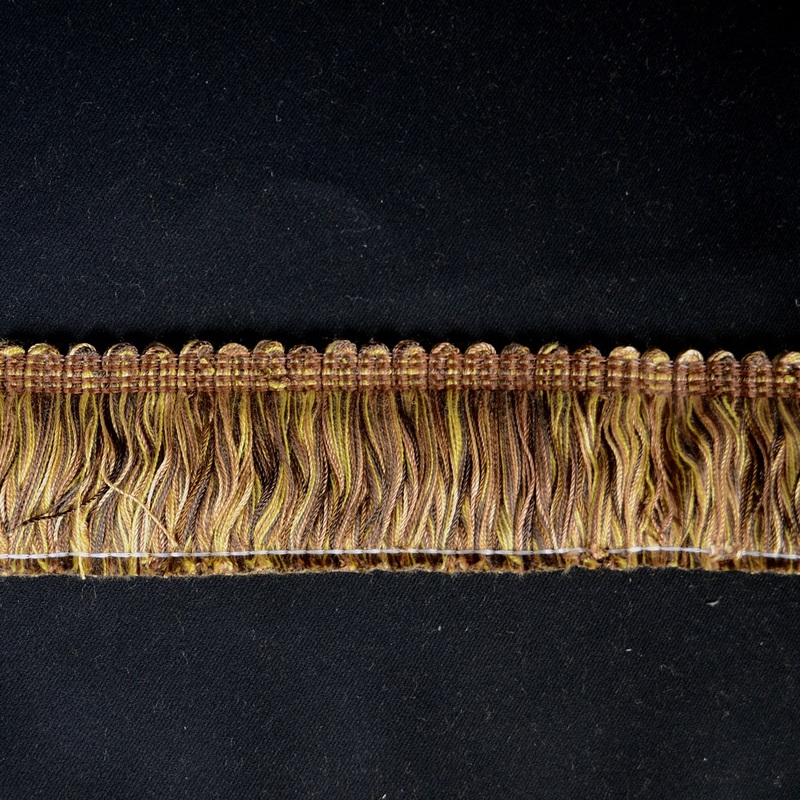 CS500 192 Gold Brown Brush Fringe