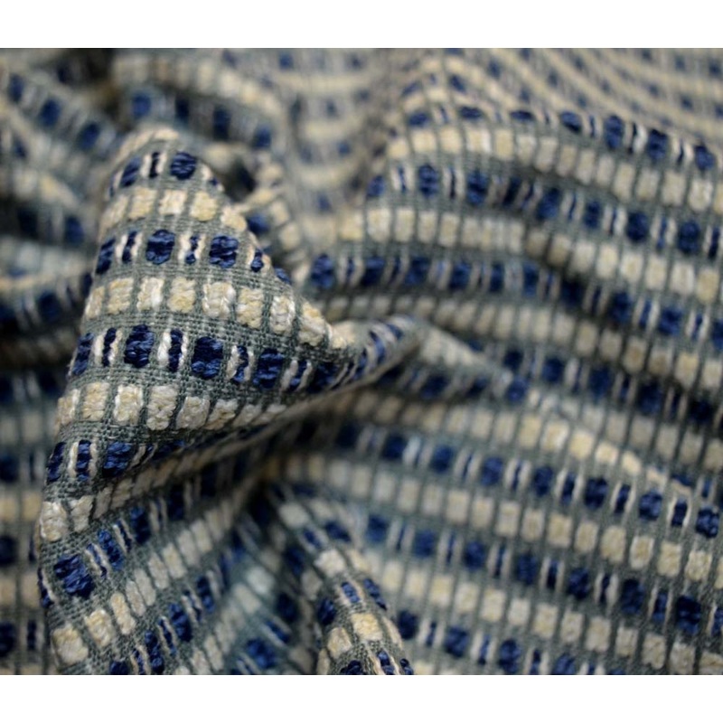 Echo Ink Chenille Stripe JNS Fabric